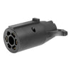 CURT 57241 7-Way Round RV To 4-Way Flat Adapter