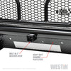 Westin 58-31155 HDX Bandit Front Bumper Fits Silverado 2500 HD Silverado 3500 HD