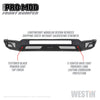 Westin 58-41205 Pro-Mod Front Bumper