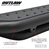 Westin 58-53565 Outlaw Nerf Step Bars