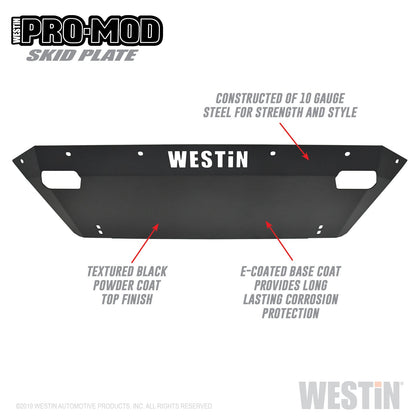 Westin 58-71185 Pro-Mod Skid Plate Fits 19-21 1500