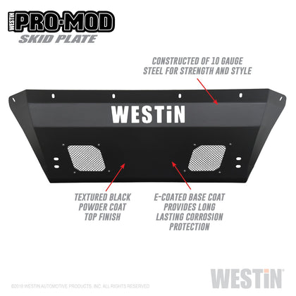 Westin 58-72005 Pro-Mod Skid Plate Fits 16-21 Tacoma