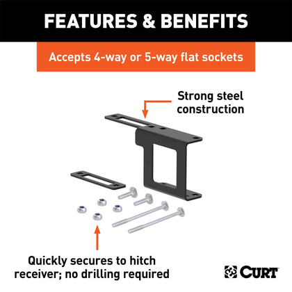 CURT 58002 Trailer Wire Connector Bracket