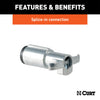 CURT 58060 4-Way Round Connector Plug