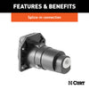 CURT 58151 7-Way RV Blade Connector Socket