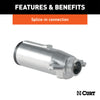 CURT 58180 7-Way Round Connector Plug w/Spring