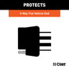 CURT 58203 5-Way Flat Connector Dust Cover