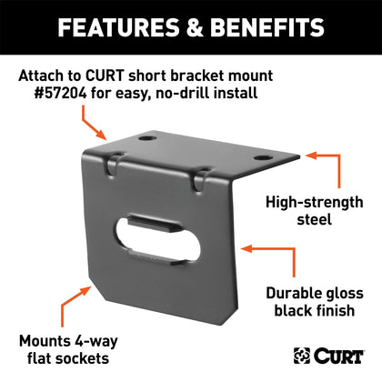 CURT 58300 Trailer Wire Connector Bracket