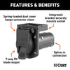 CURT 58417 7-Way RV Blade Connector Socket