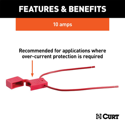 CURT 58470 In-Line Fuse Holder