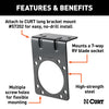 CURT 58510 Trailer Wire Connector Bracket