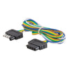 CURT 58551 5-Way Flat Connector Plug and Socket