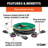 CURT 58944 Towed-Vehicle RV Harness Fits 12-18 Focus