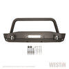 Westin 59-80015 WJ2 Stubby Front Bumper w/Bull Bar Fits 07-18 Wrangler (JK)