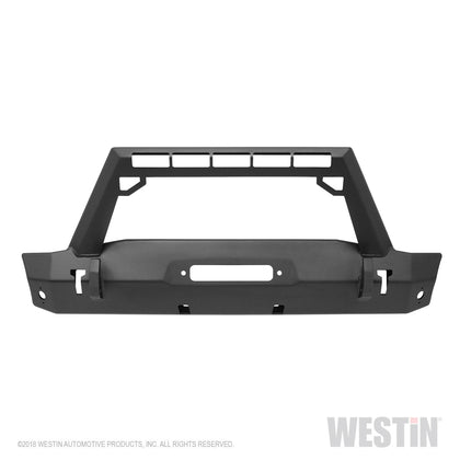 Westin 59-80025 WJ2 Stubby Front Bumper w/LED Light Bar Mount Fits Wrangler (JK)