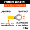 CURT 59556 Insulated Ring Terminal