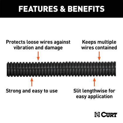 CURT 59827 Convoluted Slit Loom