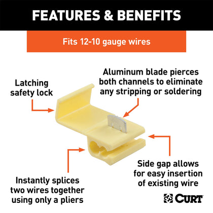 CURT 59905 Snap Locks