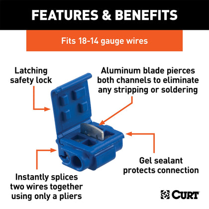 CURT 59956 Snap Locks