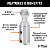 CURT 60616 Double Lock Gooseneck Ball