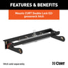 CURT 60624 Under-Bed Double Lock Gooseneck Install Kit