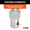 CURT 60628 Double Lock Gooseneck Ball