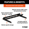 CURT 60635 600 Series Install Kit Gooseneck Hitch