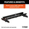 CURT 60637 600 Series Install Kit Gooseneck Hitch