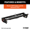 CURT 60645 Under-Bed Double Lock Gooseneck Install Kit
