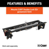 CURT 60647 Under-Bed Double Lock Gooseneck Install Kit
