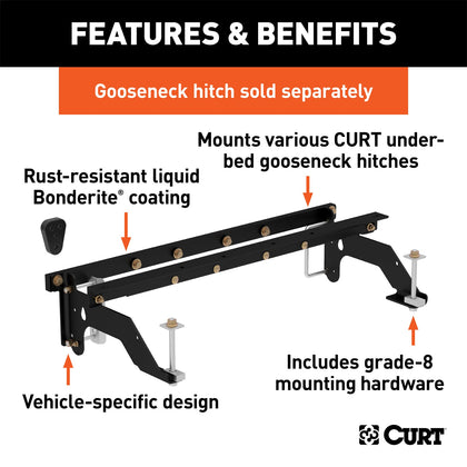 CURT 60659 600 Series Install Kit Gooseneck Hitch