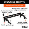 CURT 60659 600 Series Install Kit Gooseneck Hitch