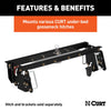 CURT 60661 Double Lock Gooseneck Install Kit Fits 11-13 2500 3500