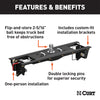 CURT 60685 Double Lock EZr Gooseneck Hitch Kit