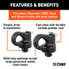 CURT 60691 Safety Chain Anchors
