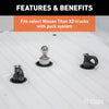 CURT 60691 Safety Chain Anchors