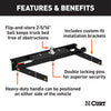 CURT 60713 Double-Lock Gooseneck Hitch/Install Kit