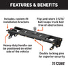 CURT 60724 Double-Lock Gooseneck Hitch/Install Kit Fits 15-22 F-150