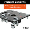 CURT 61052 Folding Ball Gooseneck Hitch