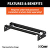 CURT 61052 Folding Ball Gooseneck Hitch