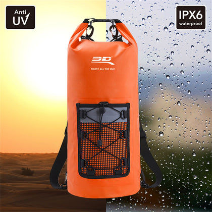 All Weather Roll-Top Dry Bag Backpack 3D MAXpider