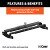 CURT 61301 Gooseneck Hitch Folding Ball Install Kit