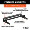 CURT 61332 Gooseneck Hitch Folding Ball Install Kit