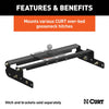 CURT 61332 Gooseneck Hitch Folding Ball Install Kit