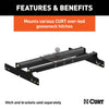 CURT 61509 Gooseneck Hitch Folding Ball Install Kit