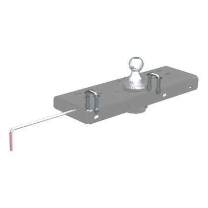 CURT 66113 Quick Goose Safety Chain U-Bolt Kit