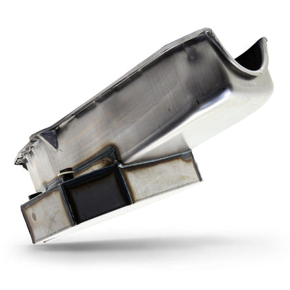 FOR 58-79 CHEVY SMALL BLOCK 283 305 327 350 400 CHAMPION RACING OIL PAN - RAW