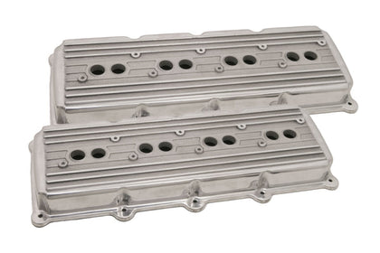 FOR GEN 3 HEMI 5.7L 6.1L 6.4L CAST ALUMINUM VALVE COVERS POLISHED FINISH FINNED