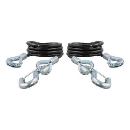 CURT 80136 Nylon Coated Safety Cable