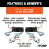 CURT 80136 Nylon Coated Safety Cable
